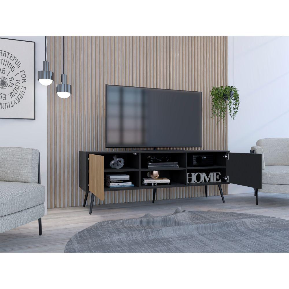 Rack Para Tv 65'' Funes Eco 150 Wengue Lenno