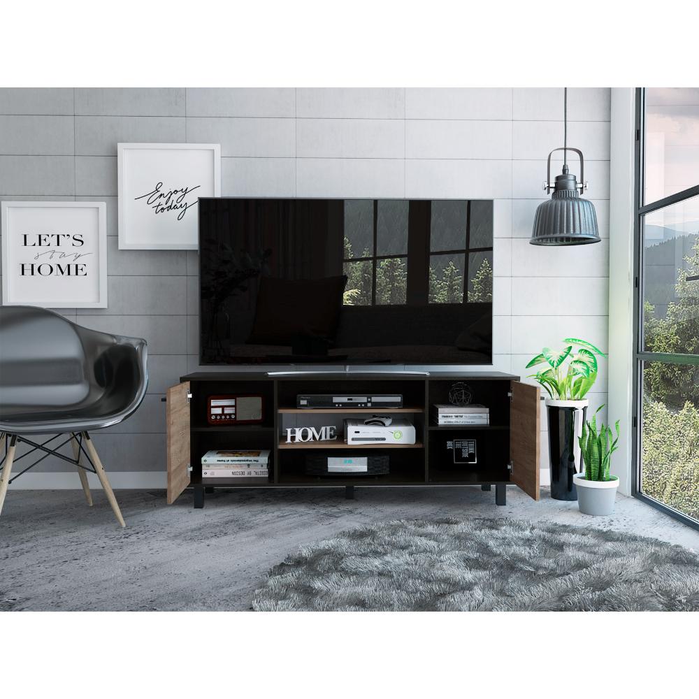 Rack Para Tv 65'' 155 Okria Wengue + Miel