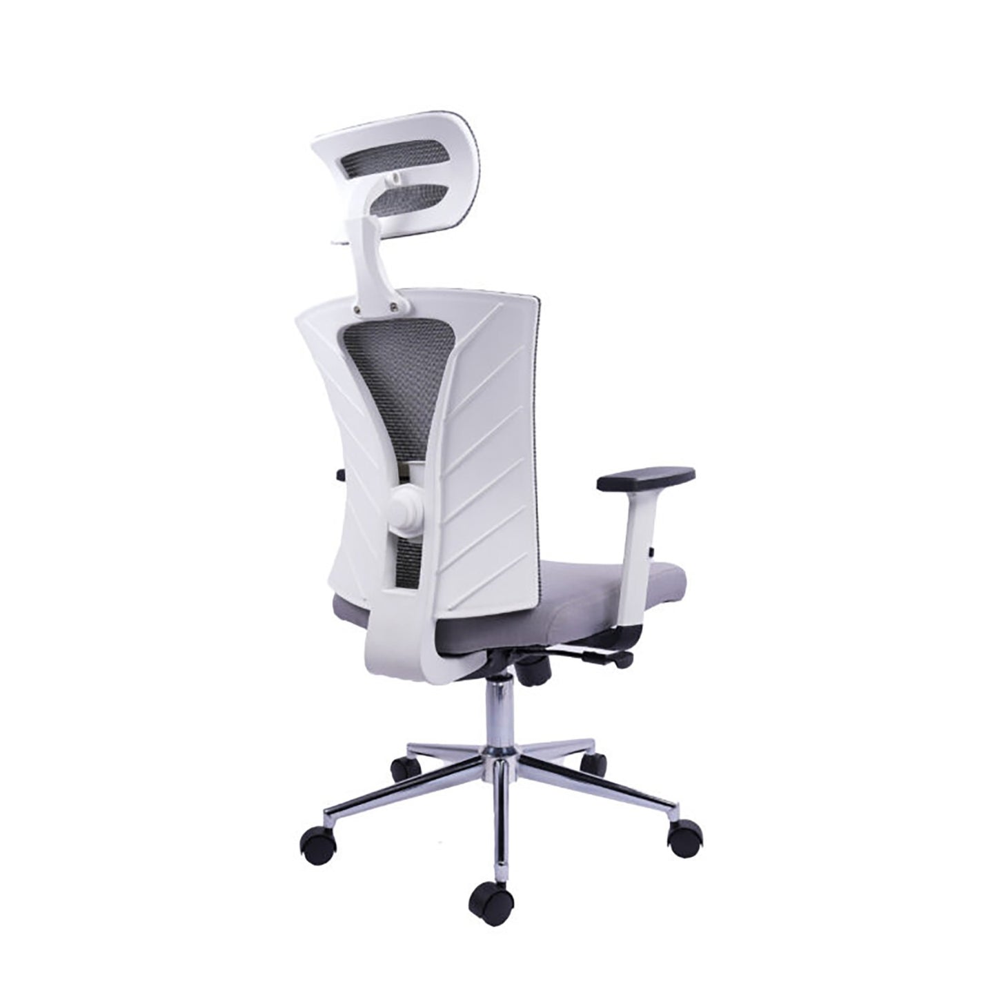 Silla De Oficina Turmanila Presidente Gris Blanca