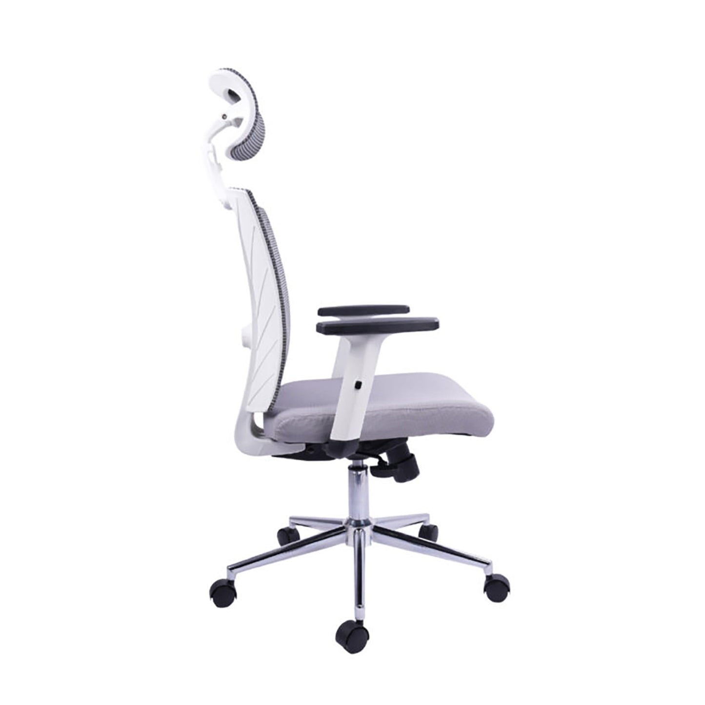 Silla De Oficina Turmanila Presidente Gris Blanca