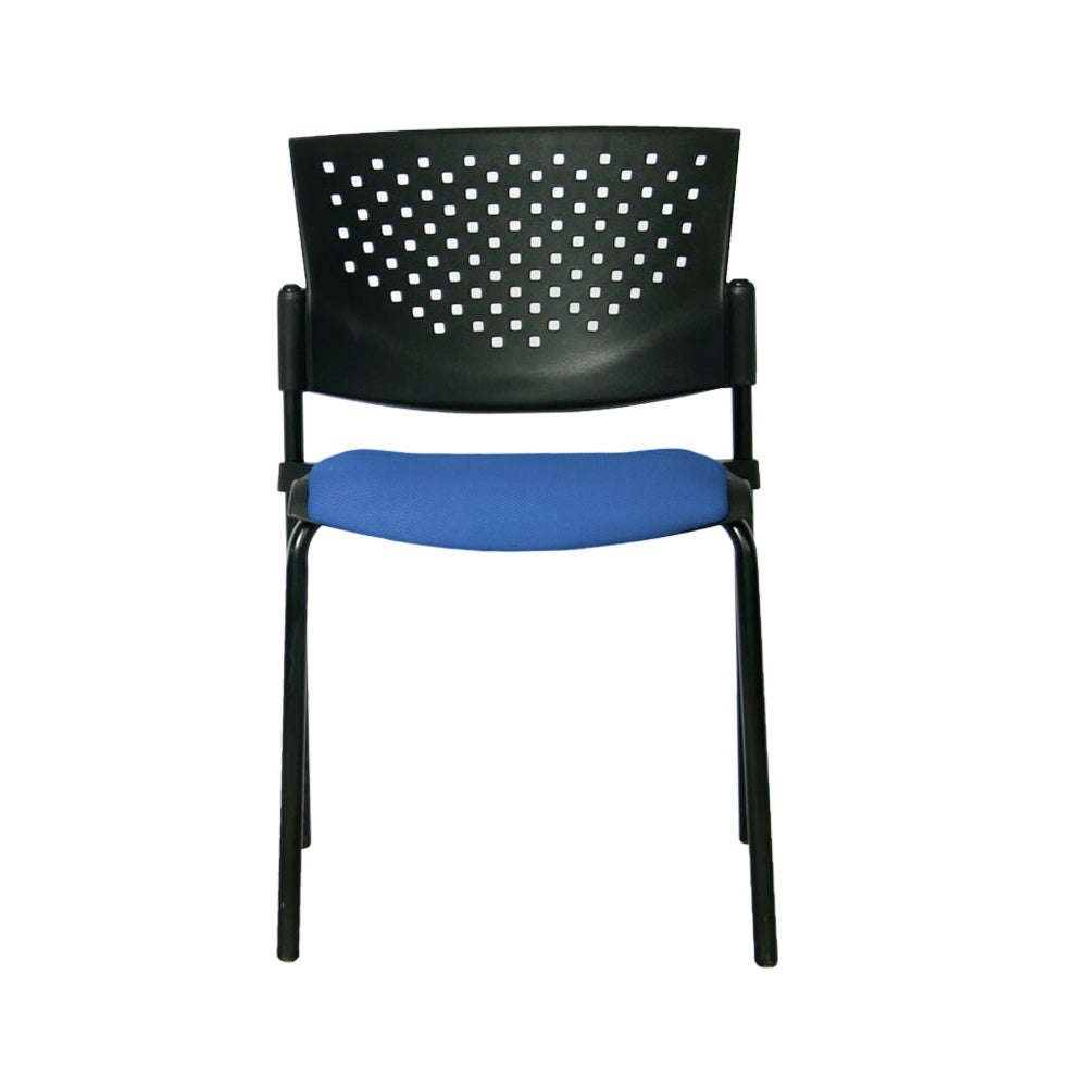 Silla Interlocutora Fly Tapizada azul