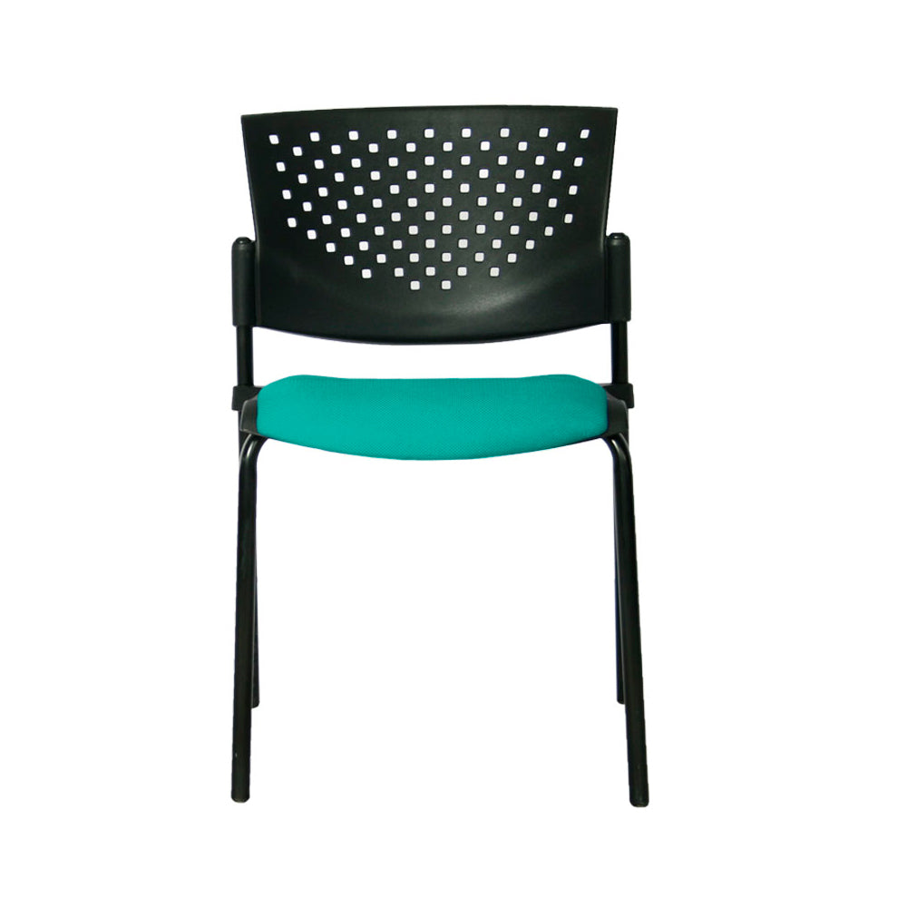 Silla Interlocutora Fly Tapizada verde