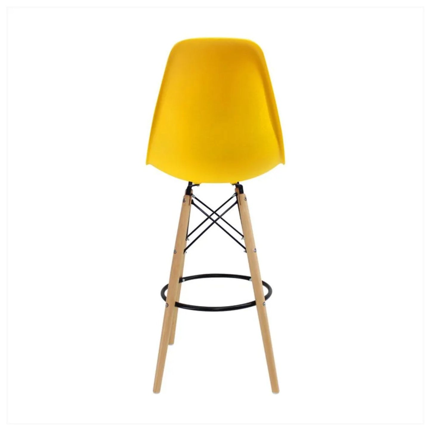 Silla de Barra Eames Mostaza