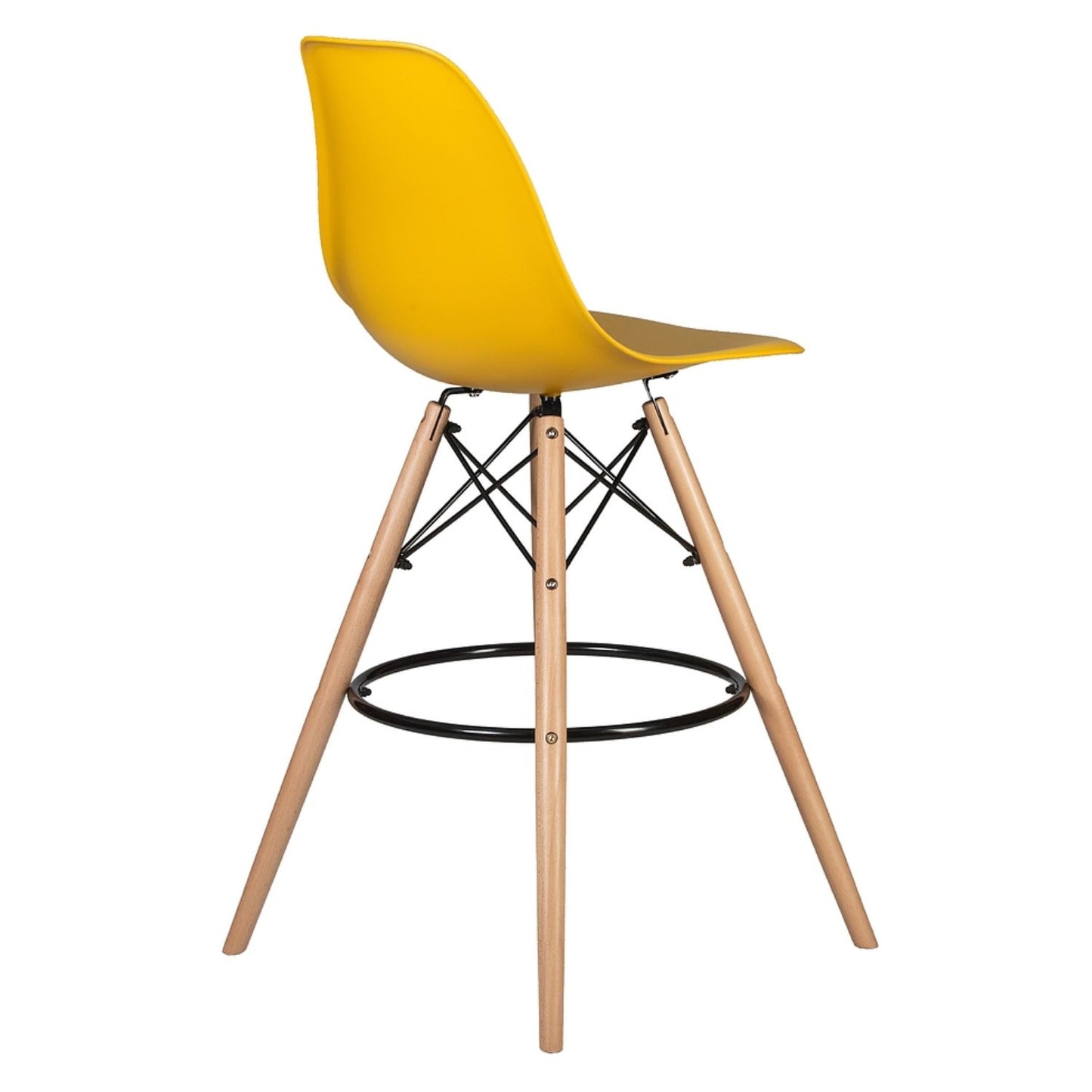 Silla de Barra Eames Mostaza
