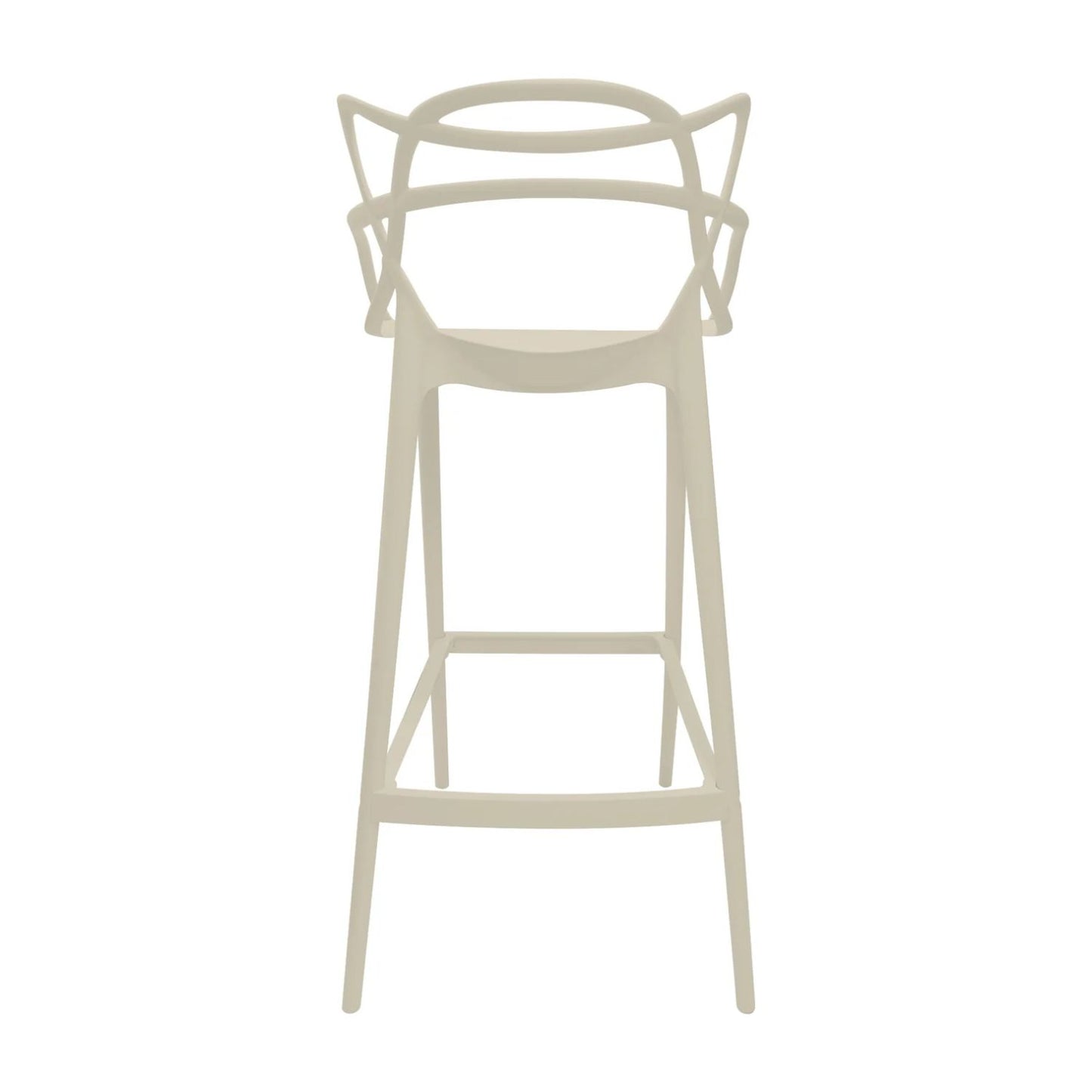 Silla de Barra Curvas Stream Beige