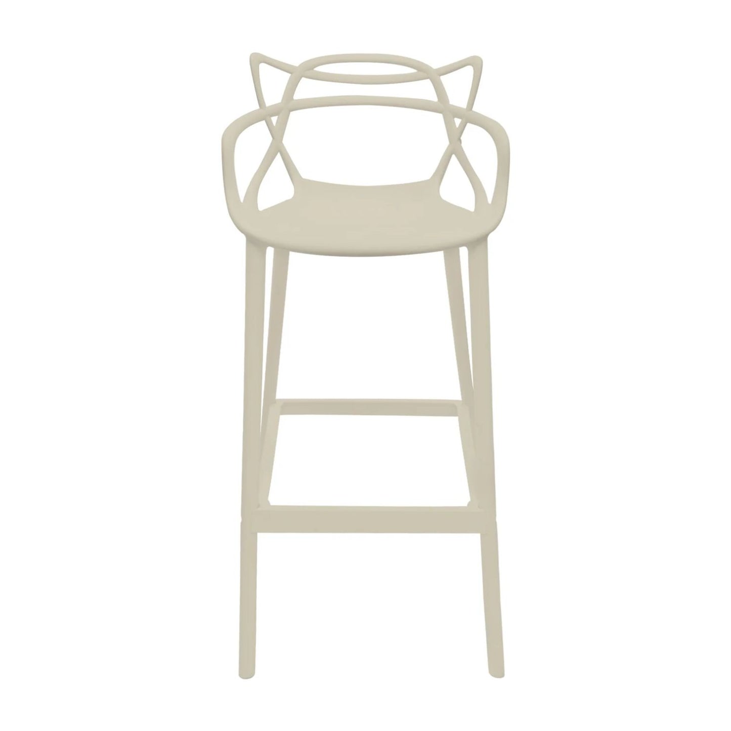 Silla de Barra Curvas Stream Beige