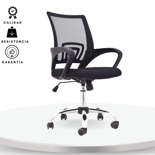 Silla De Oficina Colors Negro