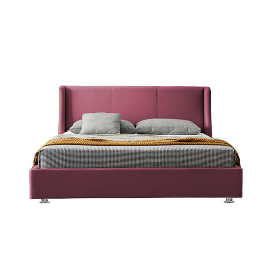 Base Cama Con Espaldar King Mousai Salmon