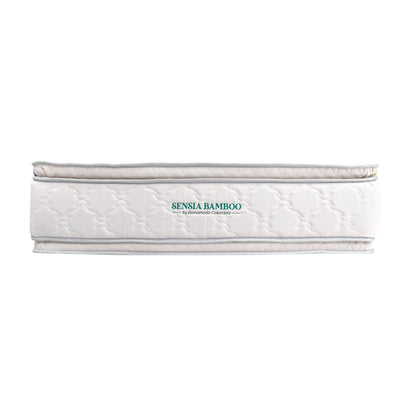 Colchón Semiortopedico Doble Sensia Bamboo con Dos Pillow