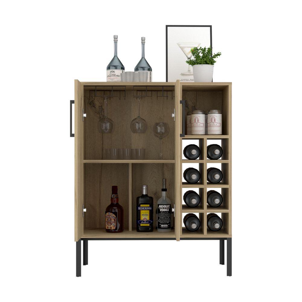 Bar Sonrry, Café Claro, Con Amplio Espacio Para Almacenamiento De Botellas