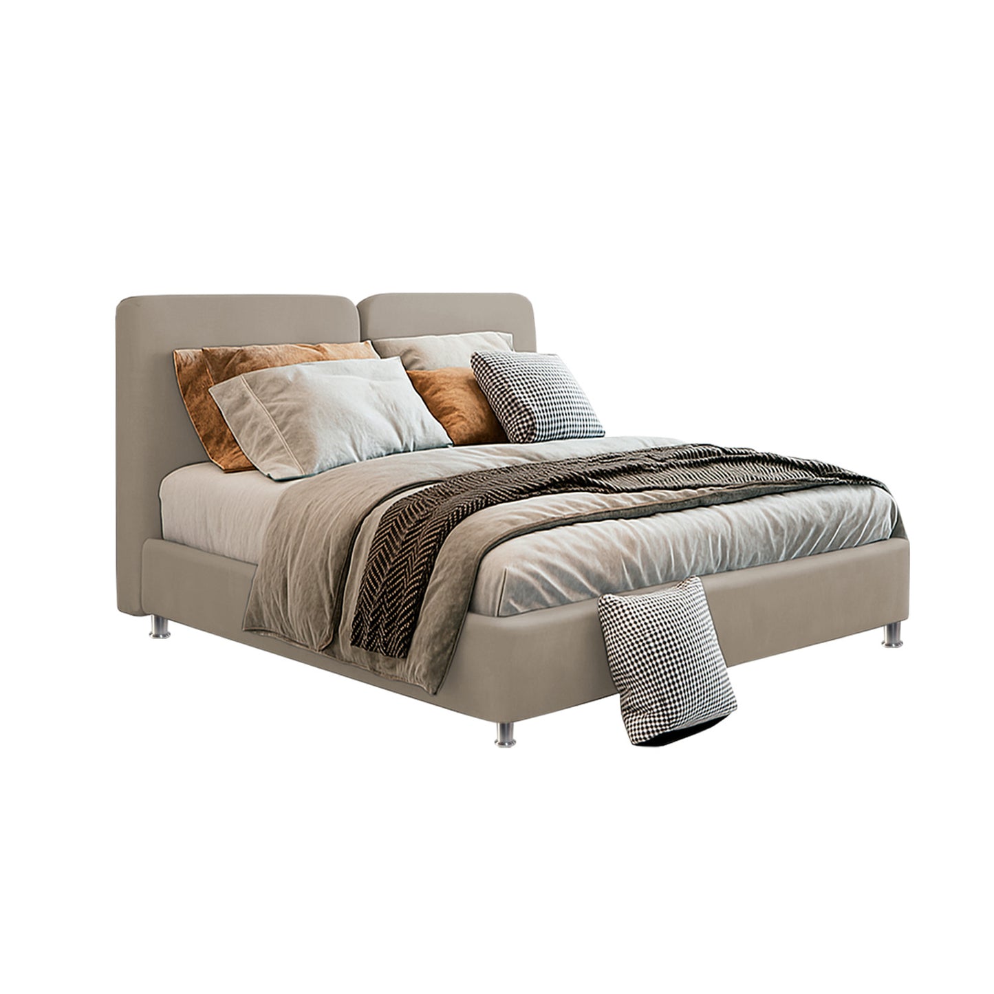 Cama King Gabor Taupe