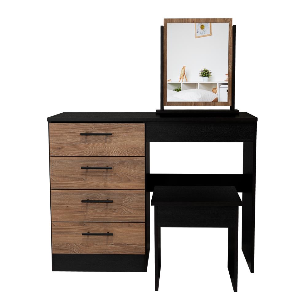 Mueble Tocador Okria Wengue Y Miel