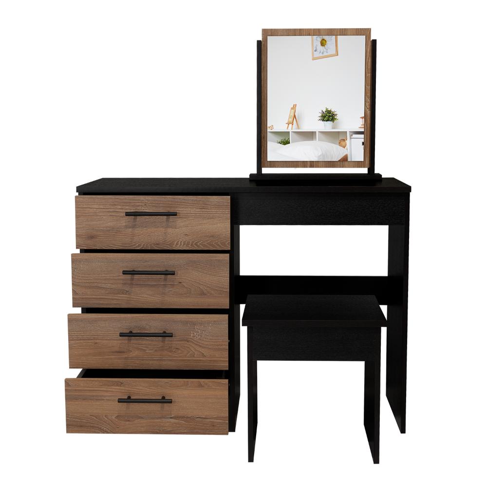 Mueble Tocador Okria Wengue Y Miel