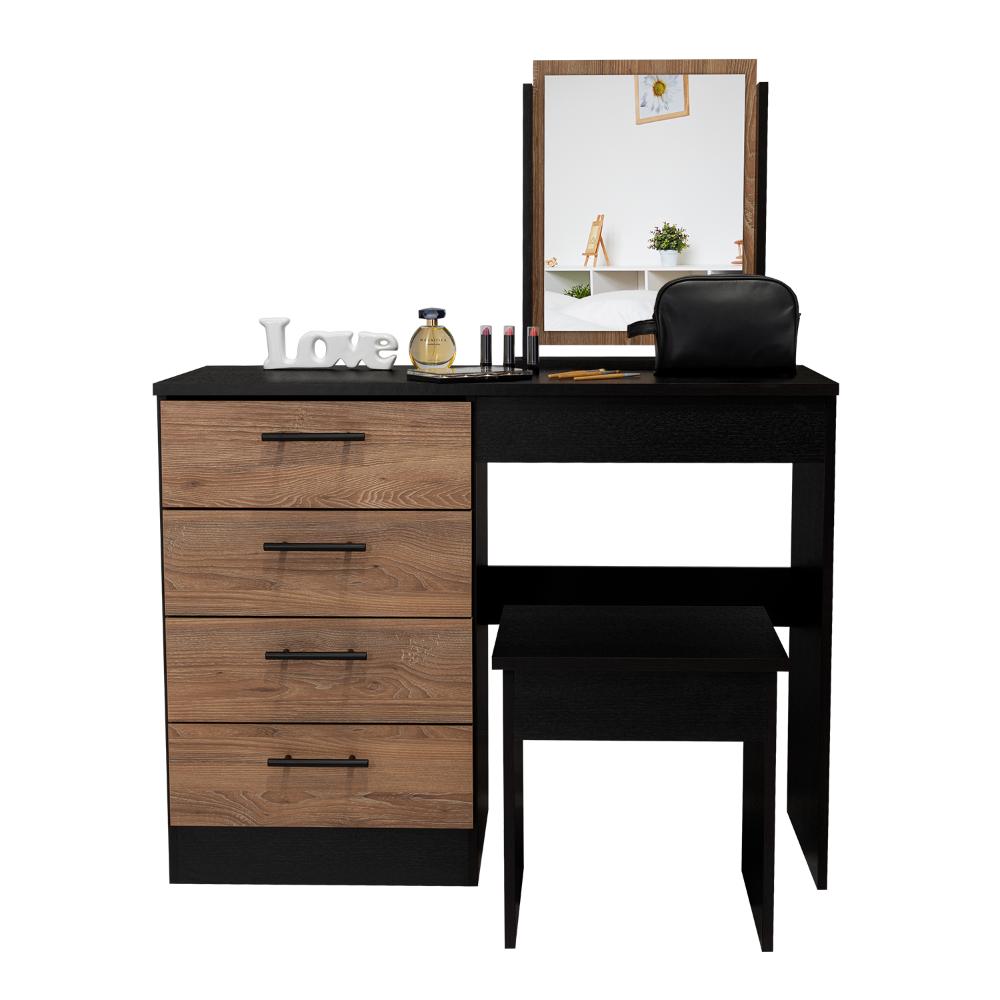 Mueble Tocador Okria Wengue Y Miel