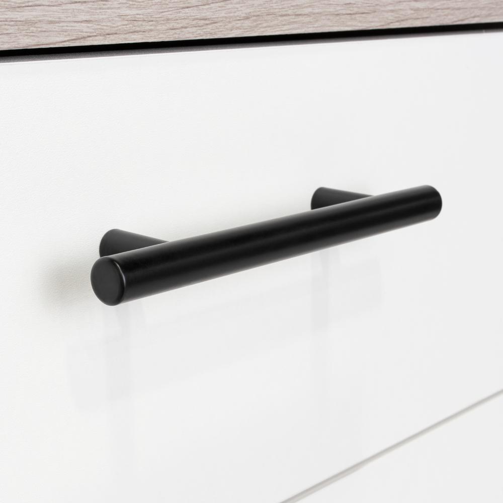 Mueble Tocador Okria Ceniza Y Blanco