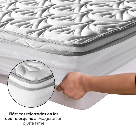 Sobrecolchon Topper Sencillo Aloe
