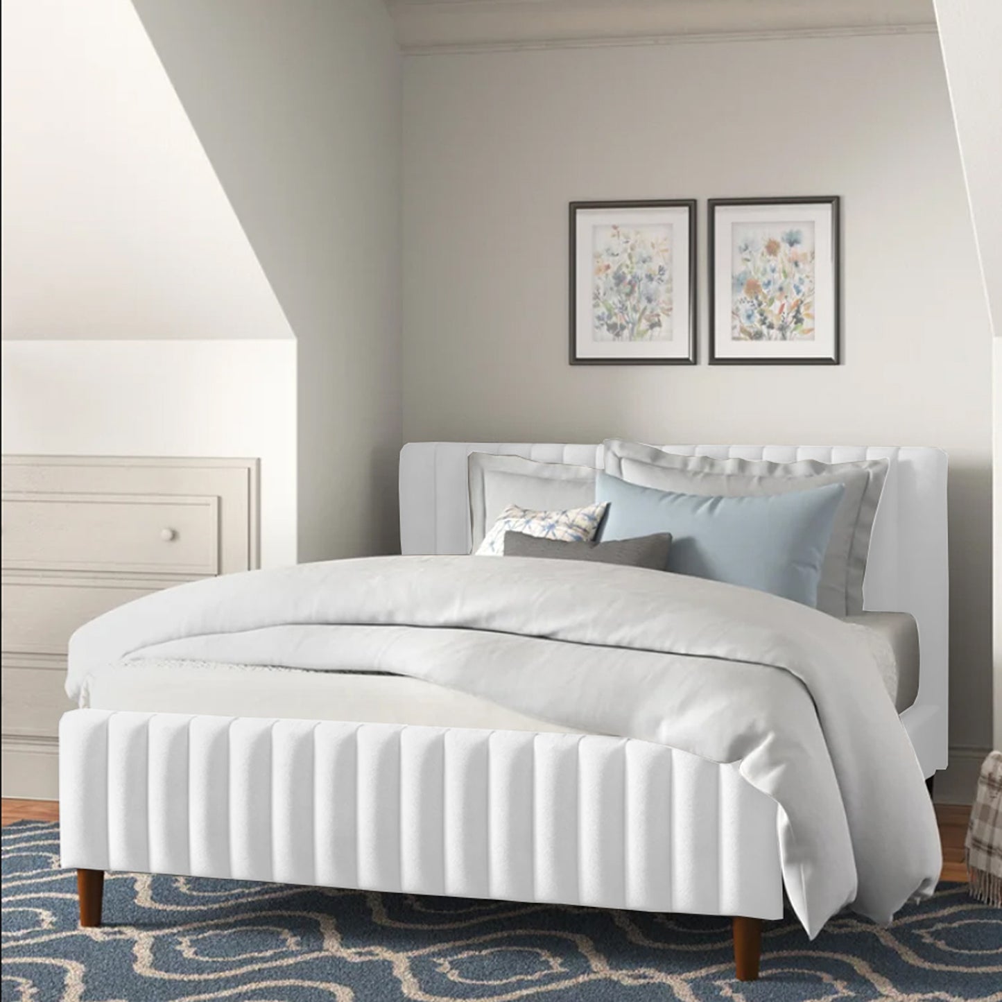 Cama Doble Vitale Blanco