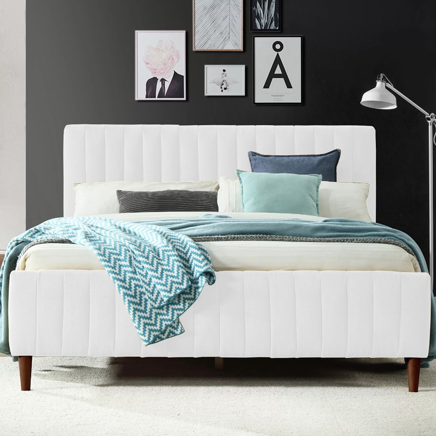 Cama Doble Vitale Blanco