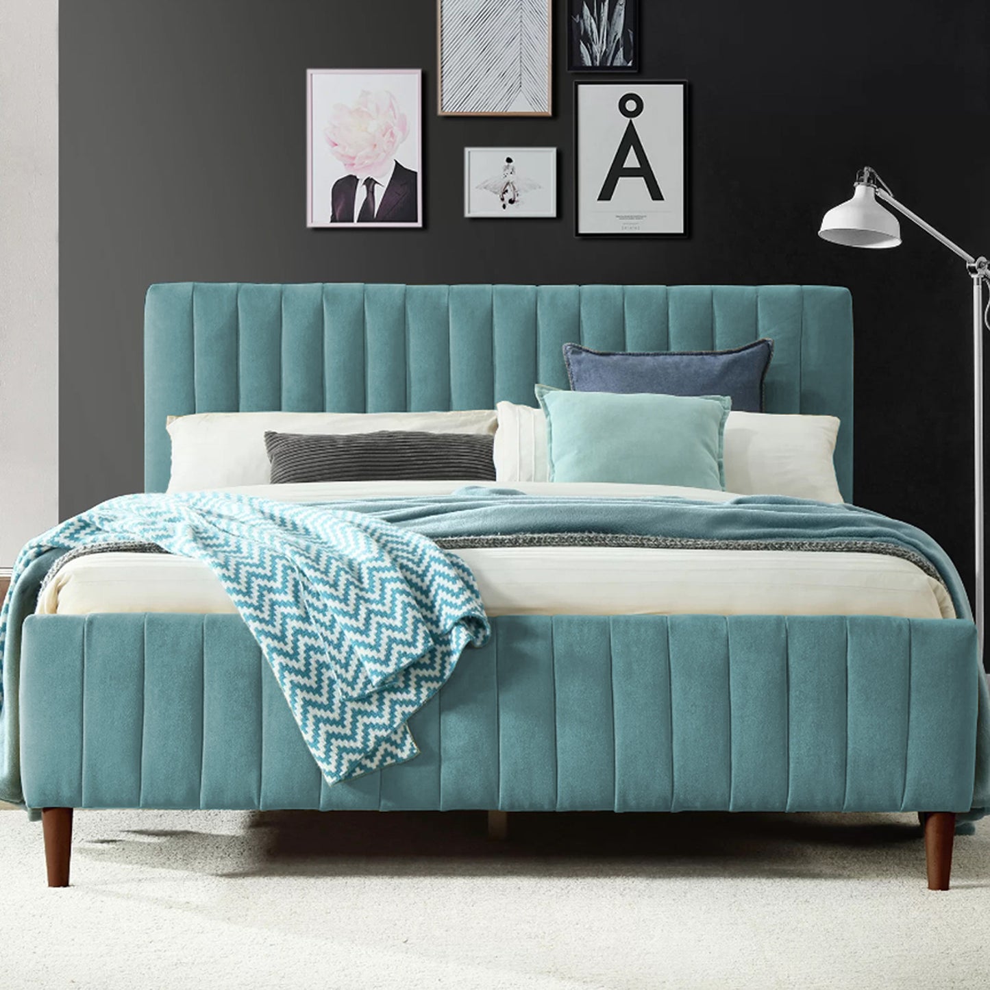 Cama Semidoble Vitale Verde