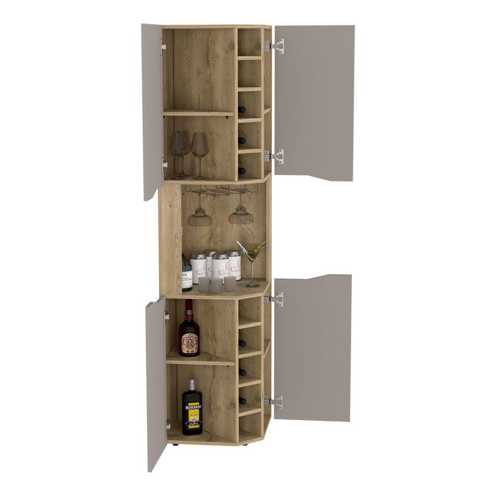 Bar Yureon, Macadamia Y Cocoa, Con 4 Puertas Y Amplio Espacio De Almacenamiento