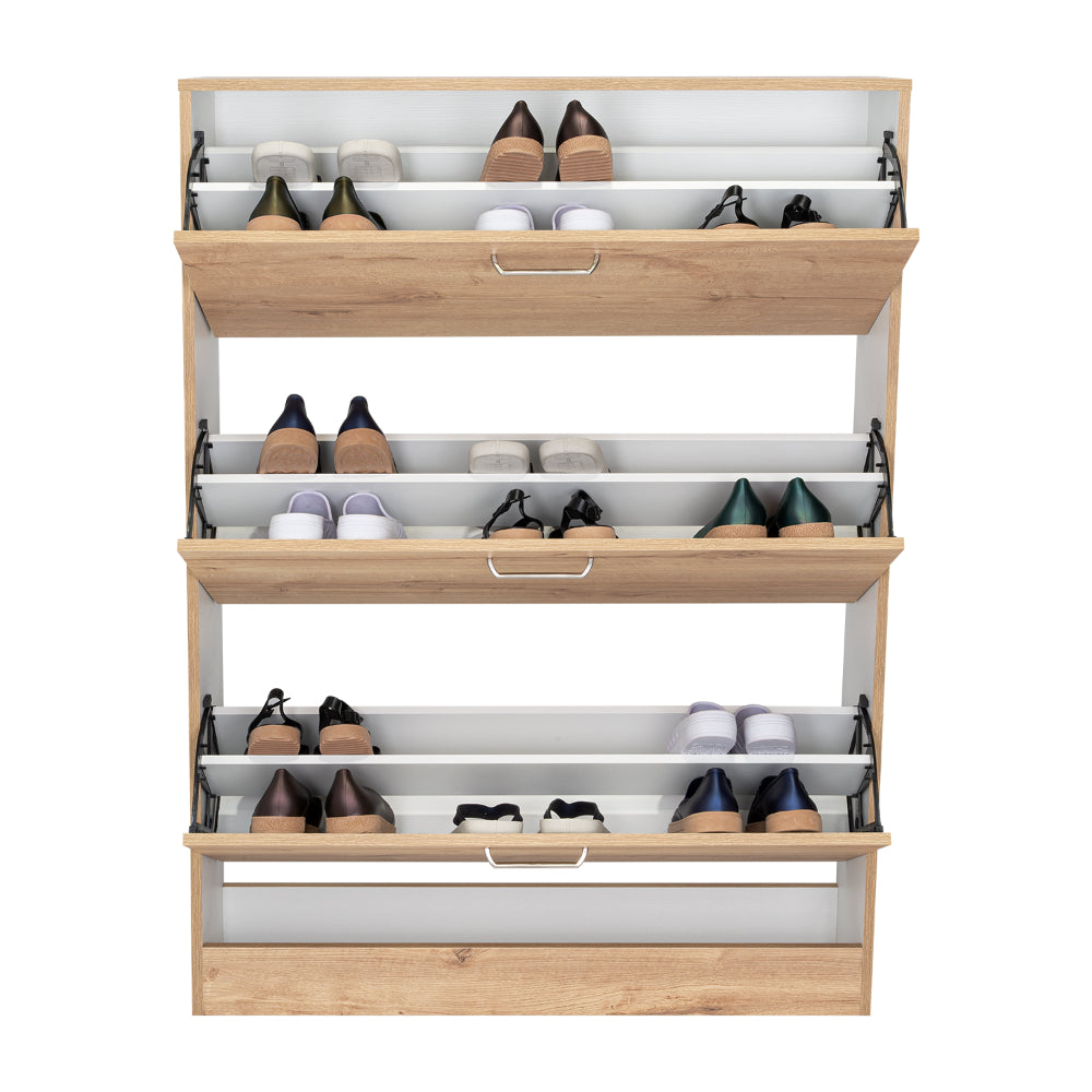Organizador De Zapatos Isolyn 94 Duna Y Blanco