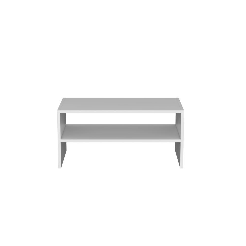 Organizador De Zapatos Apilable Basico Revalo Blanco