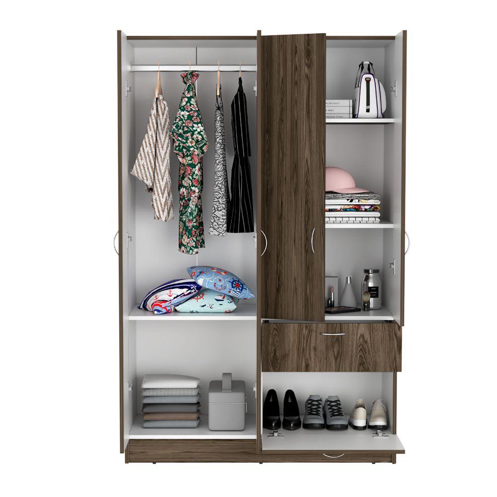 Closet Xarela Chocolate Y Blanco