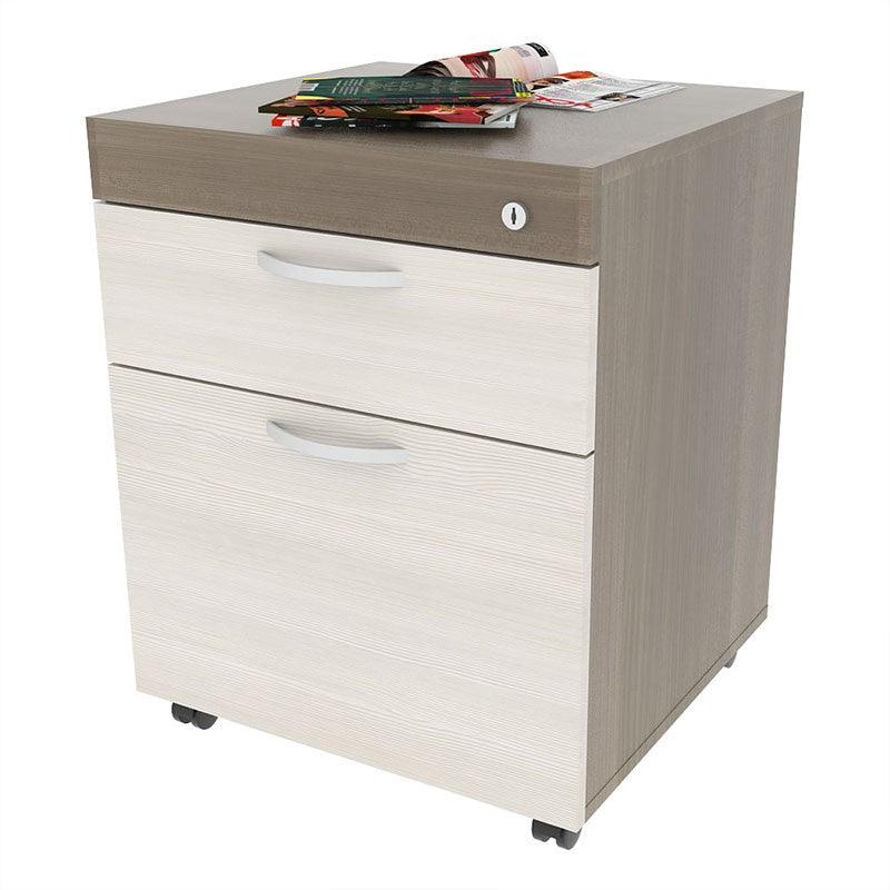 Archivador Plinco Blanco Y Canela
