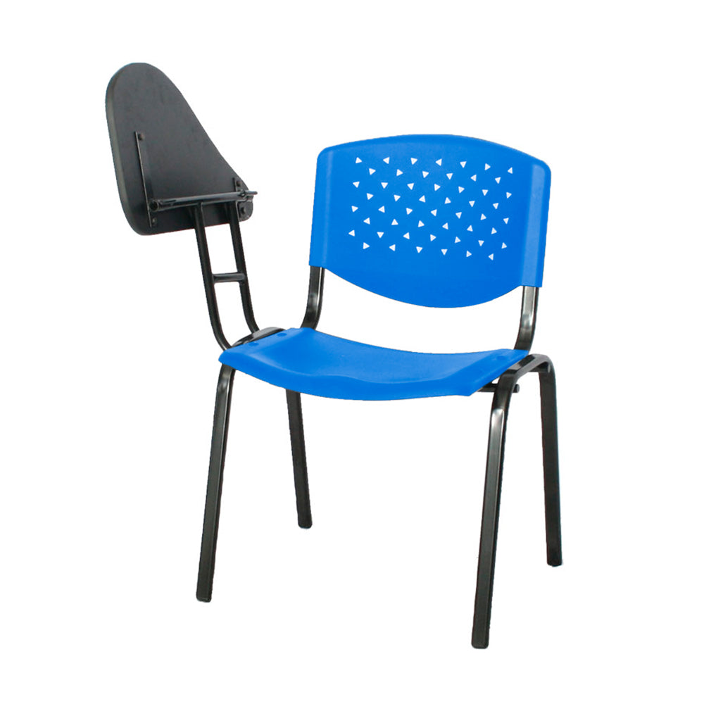 Silla Universitaria Lille Brazo Abatible azul