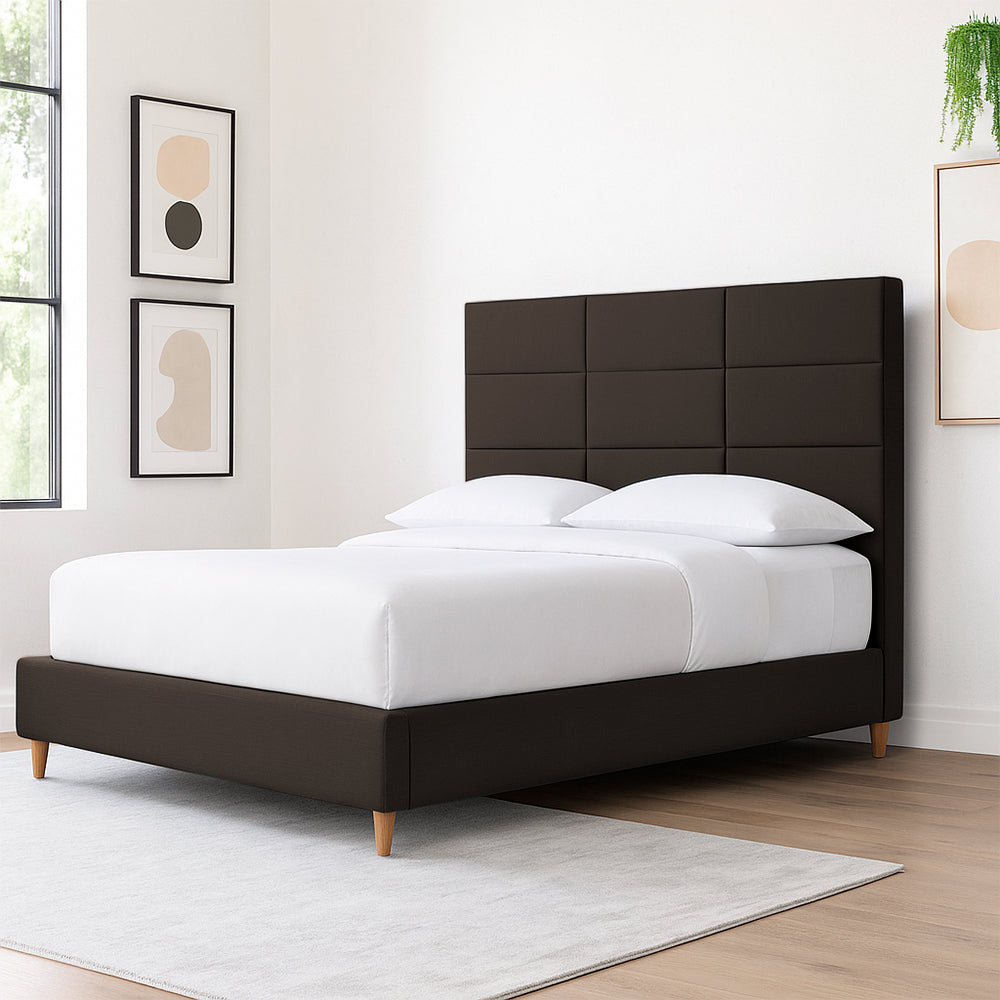 Base Cama Con Espaldar King Delhi Cafe