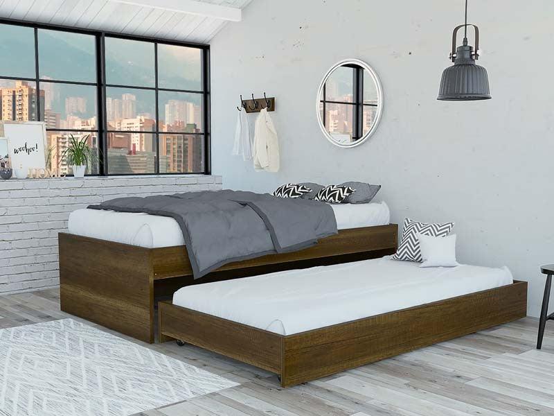 Cama Nido Perlino Caramelo