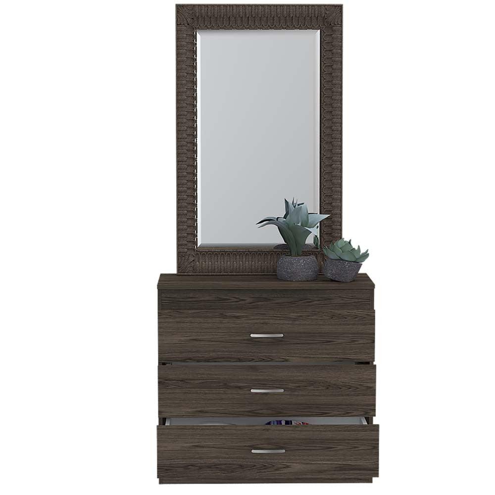 Comoda Lyvora Coñac + Blanco
