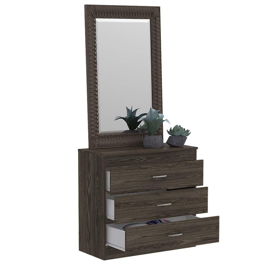 Comoda Lyvora Coñac + Blanco