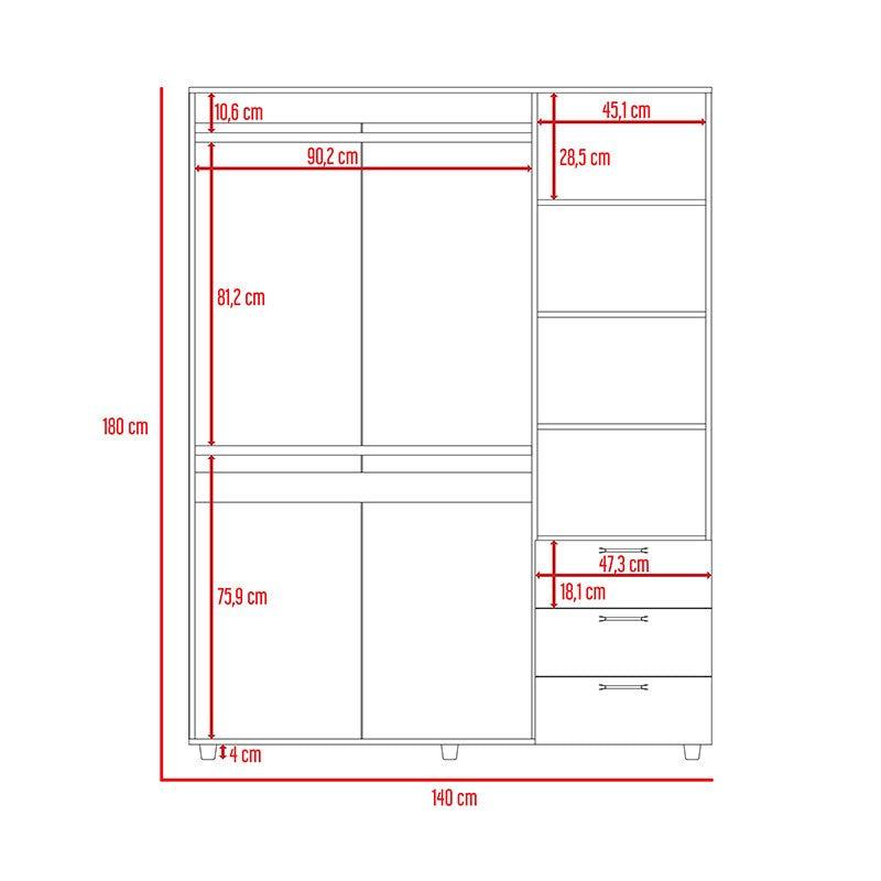Closet Zevida Wengue