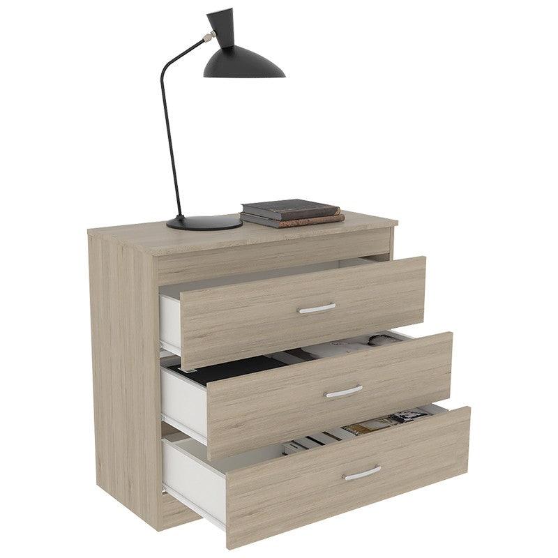 Comoda Lyvora Rovere + Blanco