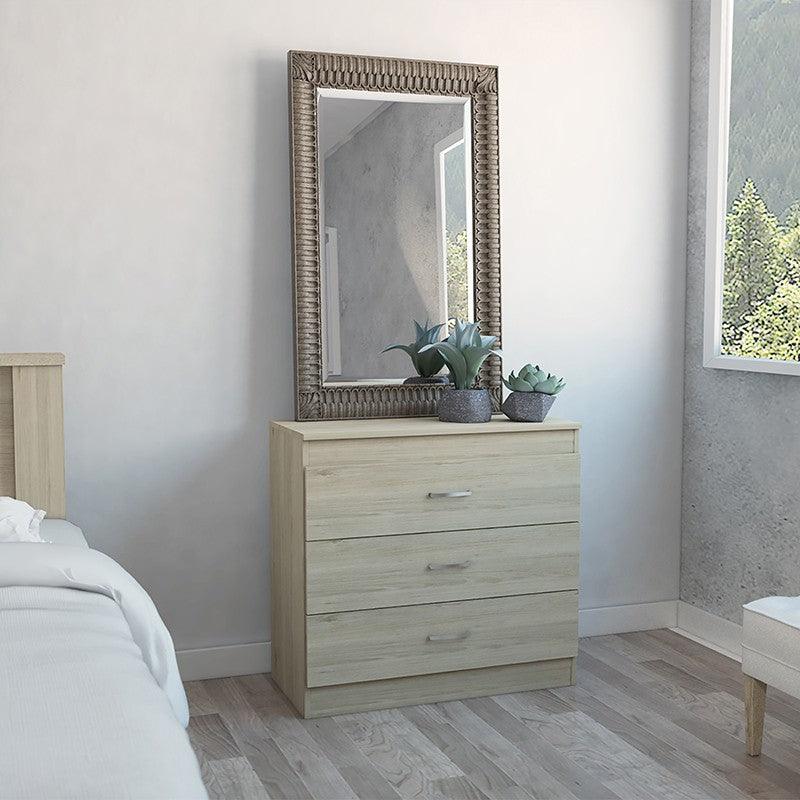 Comoda Lyvora Rovere + Blanco