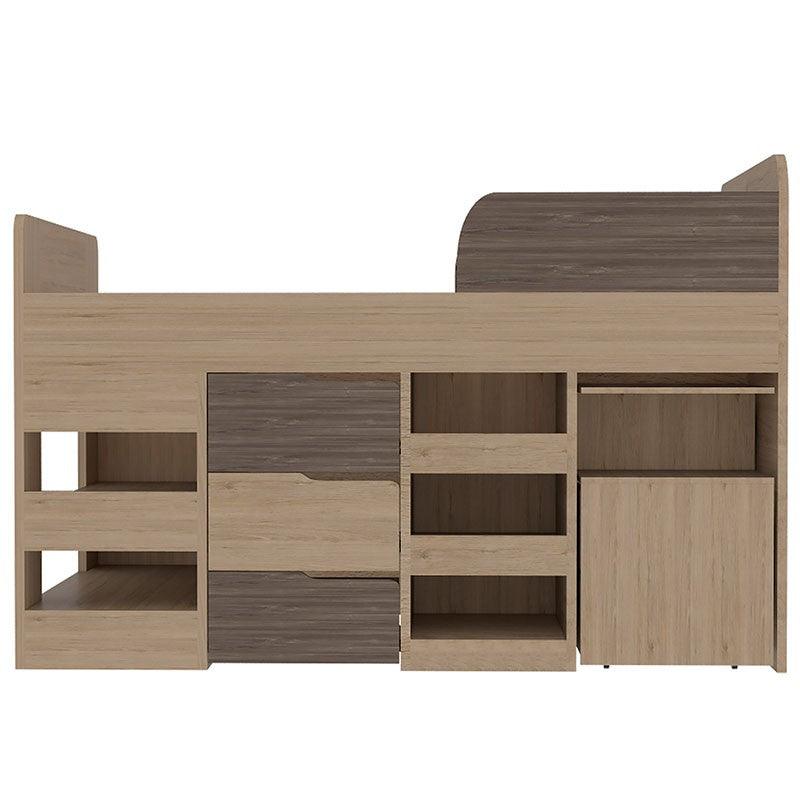 Combo Para Habitación Lehumbe Infantil Rovere Con Cama Y Escritorio