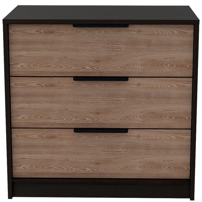 Comoda 3 Cajones Okria Wengue + Miel
