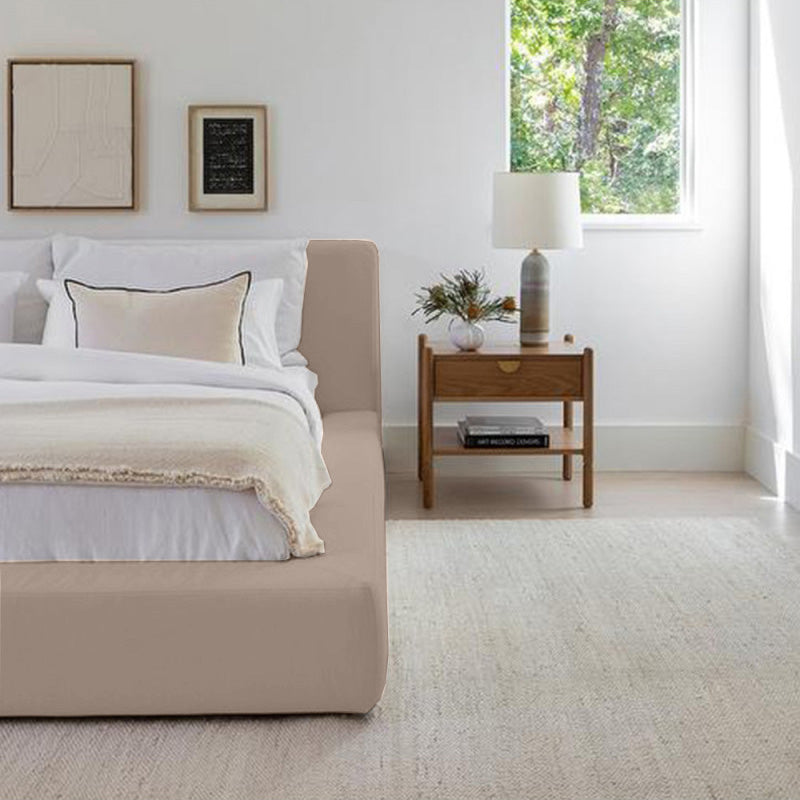 Cama Doble Astoria Beige