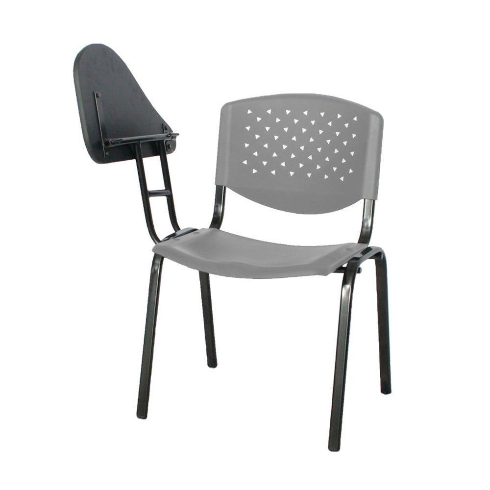 Silla Universitaria Lille Brazo Abatible gris