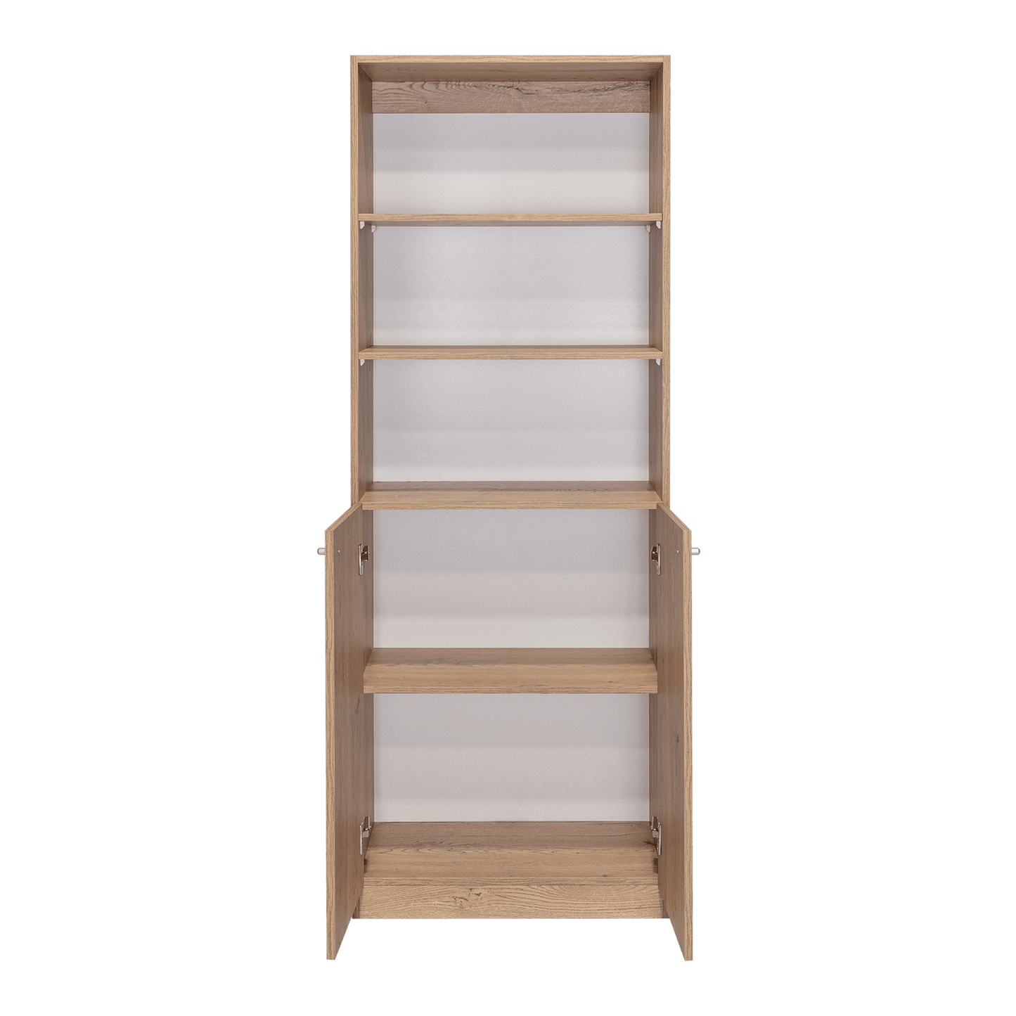 Estante Valuma E4 2P (1C) Macadamia+Blanco