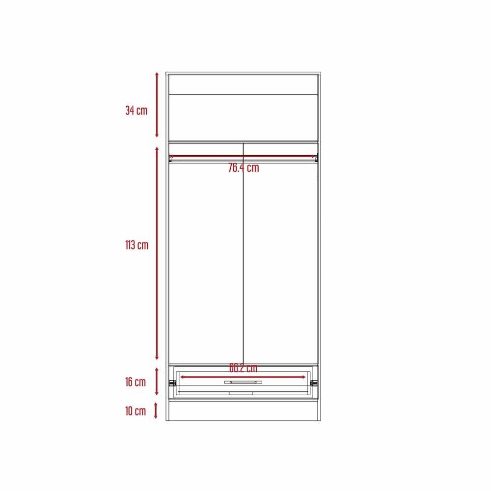 Closet Embirre Duna Y Blanco