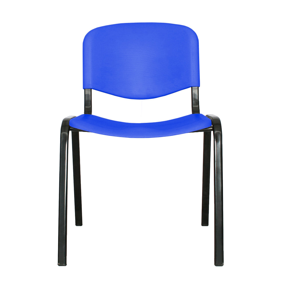 Silla Interlocutora Isosceles Plastica azul