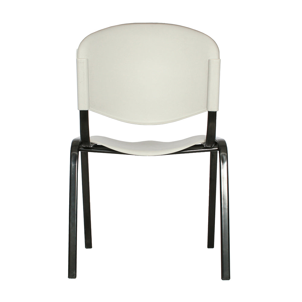 Silla Interlocutora Isosceles Plastica blanco