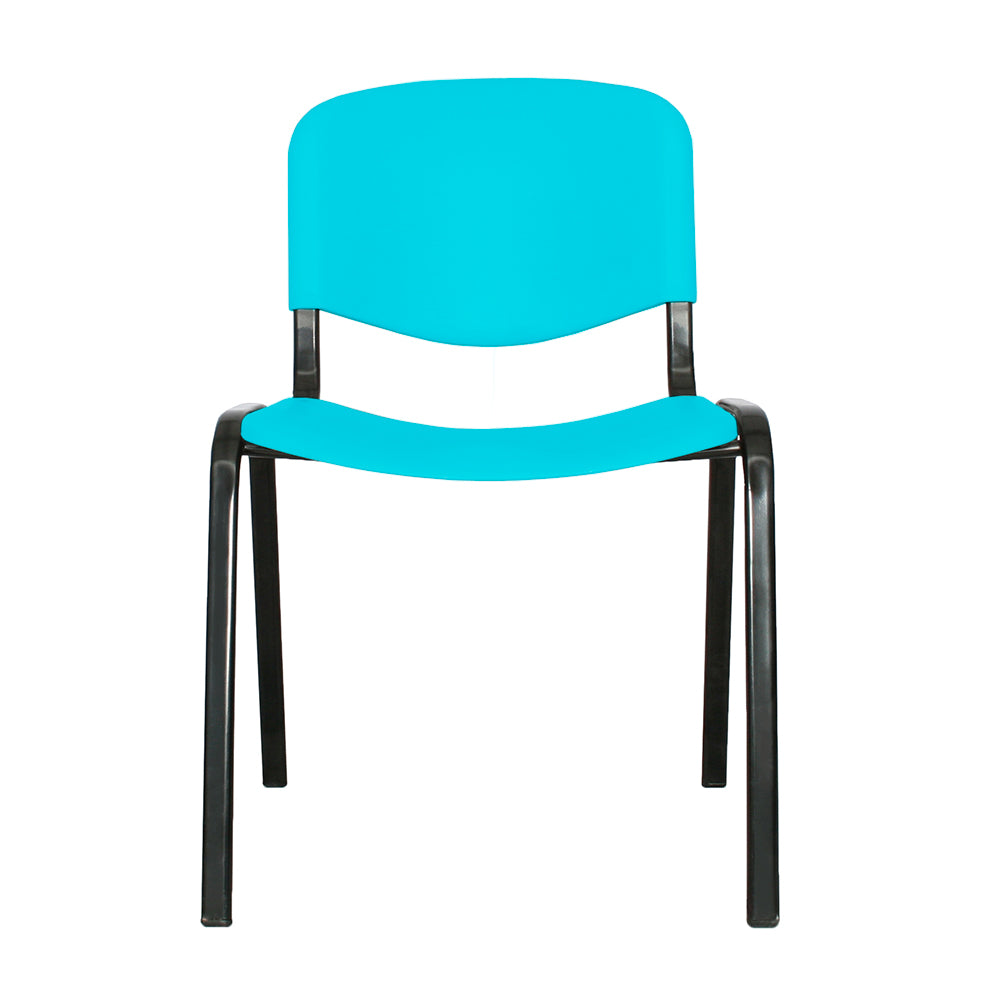 Silla Interlocutora Isosceles Plastica verde