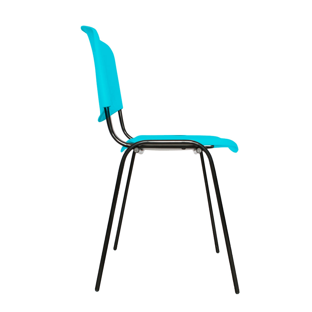 Silla Interlocutora Isosceles Plastica verde