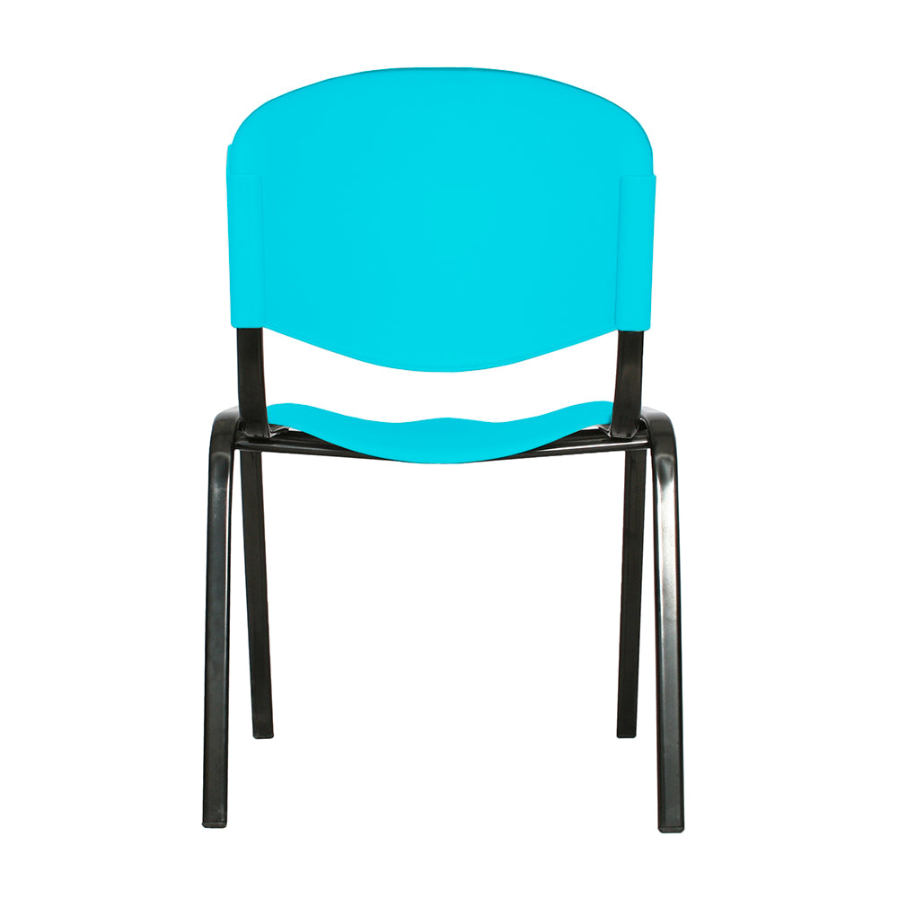 Silla Interlocutora Isosceles Plastica verde