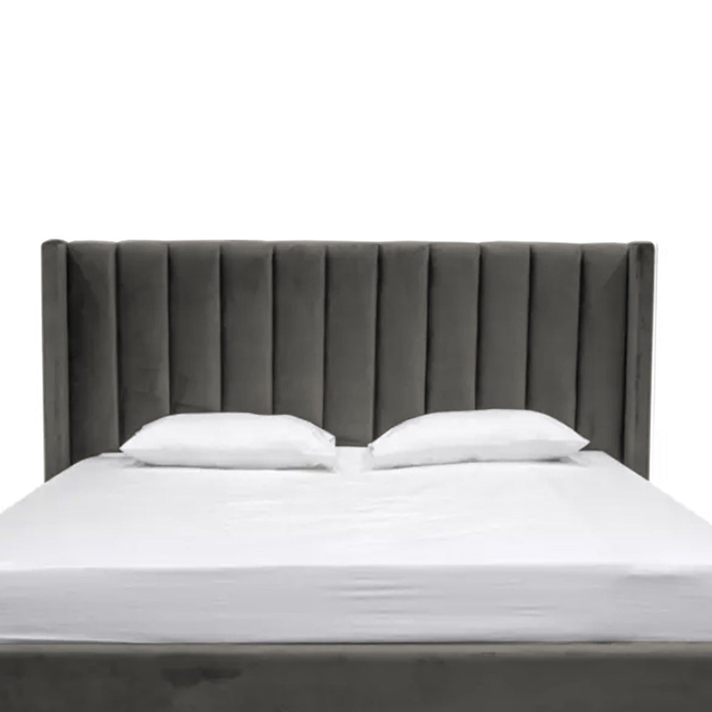 Espaldar de Cama Queen Julieta gris plomo