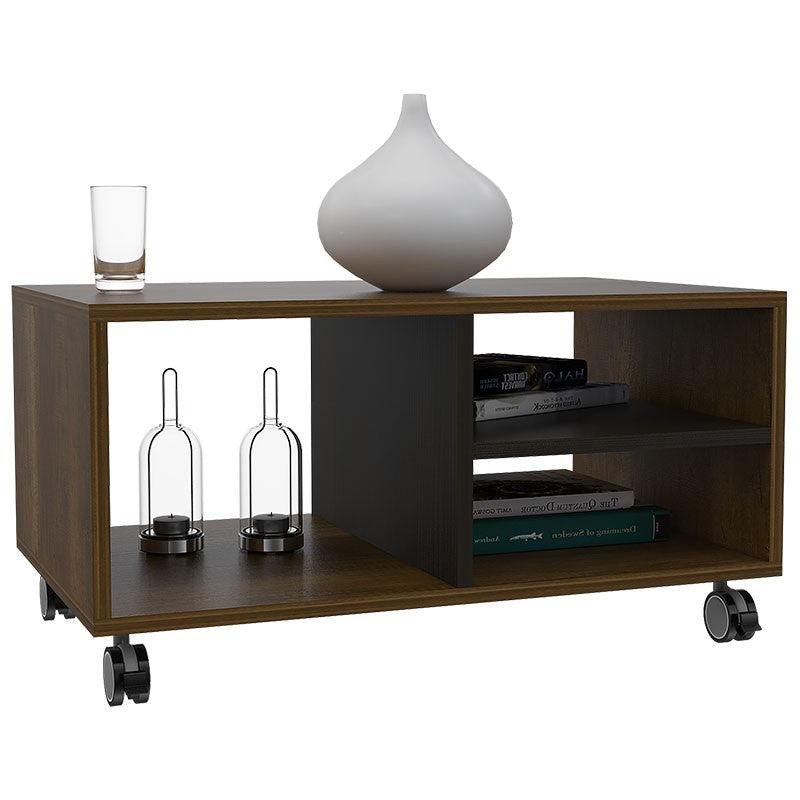 Mesa De Centro Tyvora Coñac Y Wengue