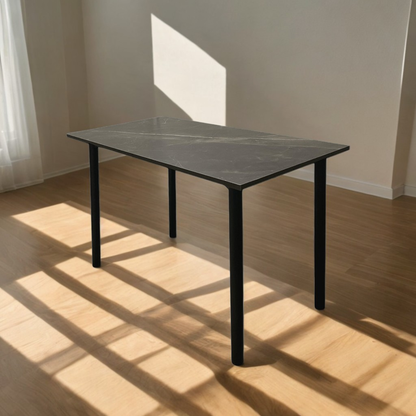 Mesa de Comedor Haby metalico negro